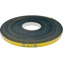 Endüstriyel Eva 5mm x 15 mm Çift Taraflı Yapışkan Bantlı Yalıtım Süngeri
