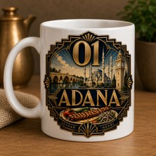 Ajans 313 Adana Temalı Kupa Bardak – 01 Adana Tasarımlı Seramik Kupa