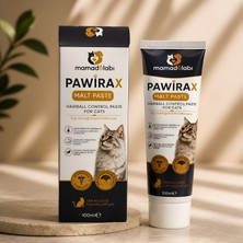 LANSMANA ÖZEL FİYAT .  Pawirax Kedi Malt Macunu 100 ml | %48 Malt | Mos Içerikli Tüy Yumağı Kontrolü | Sindirim Destekleyici Malt Paste