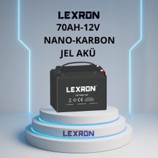 Lexron 70AH-12V Nano-Karbon Jel Akü