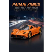 Farbu Oyuncak Hobbiez Lisanslı Pagani Zonda  Kapıları Açılabilir Model Diecast 1.36 Ölçek Metal Model Araç