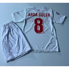 Mmt Spor Türkiye 2026/2027 Yeni Sezon Ardagüler 8 Numara Çocuk Futbol Forması 2li Set Beyaz H 2 Li Settı 8