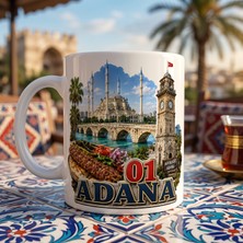 Ajans 313 Adana Temalı Kupa Bardak – 01 Adana Tasarımlı Seramik Kupa
