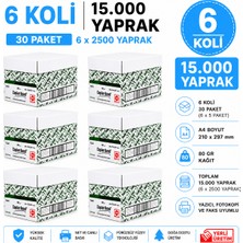 MEDEVRELF (Vege) Copier Bond  A4 Fotokopi Kağıdı 80 gr 6 Koli