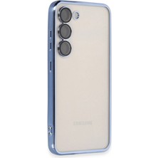 Adalı Store Samsung Galaxy S23 Plus Kılıf Razer Lensli Silikon - Açık Mavi