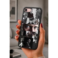 BG AKSESUAR iPhone 7 / 8 / Se Uyumlu Devrim Desenli Kamera Korumalı Darbelere Dayanıklı Kılıf