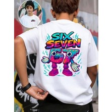 BarsDepo Sıx Seven Baskılı Tişört, Premıum Kalite Unisex Çocuk / Yetişkin