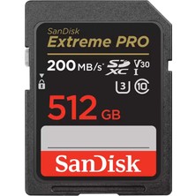 Sandisk Extreme Pro Uhs-I V30 512 GB