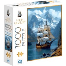 Ca Games Manzara ve Gemi Puzzle 1000
