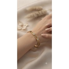 Zerafet Store Çelik Kelepçe Gold