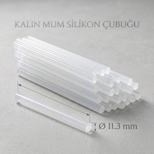 Ttt Kalın Mum Silikon Çubuğu - 11.3 mm - 1 Kilogram-T