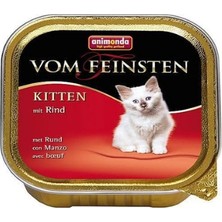 Animonda Kitten Sığır Etli Yavru Kedi Konserve Yaş Mama 3 Adet 100GR Vom F