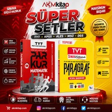 Akm Kitap Metin Tyt Matematik ve Sınav Yayınları Paragraf Soru Bankası Seti 2 Kitap