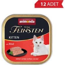 Animonda Vom Feinsten Kitten Yavru Kedi Sığır Etli Kedi Konserve