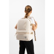 Baginn Ventis Unisex Okul Çantası Lise Ortaokul Sırt Çantası 43*30 cm Ortopedik Sırt Çok Cepli Vnt3-C
