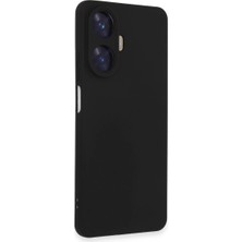 Adalı Store Realme C55 Kılıf Nano Içi Kadife Silikon - Siyah