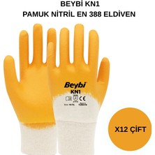 Beybi Arge Toptan Kn1 Pamuk Nitril Eldiven 12 Adet No 10 Xl