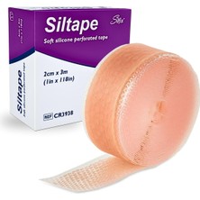 Advancis Medical Uk Siltape Soft Silikon Yara Izi Dikiş Izi Sezaryen Yanık Estetik Bant 2 cm x 3