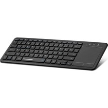 Meks Bluetooth + Wıreless Klavye + Touch Pad Q Siyah