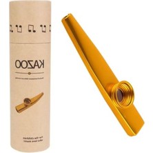 Alüminyum Alaşım Sarı Kazoo, Kutulu Set
