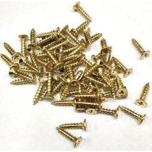 Meks 5 mm Ölçülü Sarı 1000 Adet Klips Vidası 2,3x9, Yhb, Ithal Konik Başlı Kutu Ayak, Askı, Mini Vida