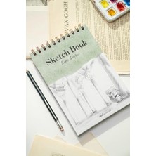 A5 Eskiz Defteri Sketch Book 50 Yaprak 150 gr Kalın Kağıt