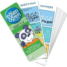 Dstil Tasarım Eğlen Öğren English Time Card (4-5 Ages)