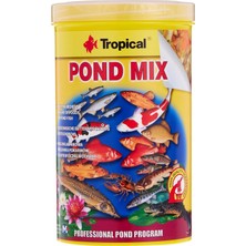 Pond Mix 1000 ml / 160 G – Gölet Balıklarının Günlük Beslenmesi Için Birçok Yem Çeşidind