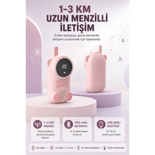 Mey İthalat Bebek Telsizi LCD Ekran Vox Iki Yönlü USB Hafif