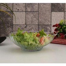 AyrStore Paşabahçe Bouquet Kase2 (>17CM) 1370 cc Tekli Hediyelik Kutu | Geniş Formu ve Desenli Yüzeyiy