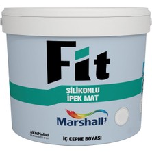 Fit Silikonlu Ipek Mat Silinebilir Iç Cephe Duvar Boyası Renk; Deniz Kabuğu 3.5 Kg,deniz Kabuğu