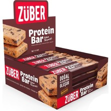 Züber Kakao Parçacıklı Protein Bar 35G x 12 Adet