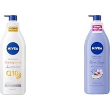 Besleyici & Sıkılaştırıcı Vücut Sütü 400 ml + Nbody Pump Kiraz Çiçeği&jojoba Yağı Losy