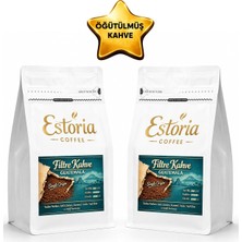 Guatemala Filtre Kahve 500G (2X250G) |%100 Arabica | Kakao Notaları | Dengeli Içim | Öğütülm�
