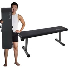 Düz Ağırlık Sehpası - Bench Sehpası - Flat Bench Press Siyah Tek Ebat