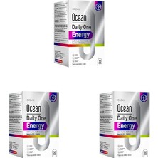Daily One Energy Multivitamin & Multimineral 30 Tablet Takviye Edici Gıda (3 Paketi)