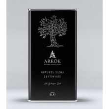 Arkök Natürel Sızma Zeytinyağı 5 Lt - Kuzey Ege (Edremit) - Soğuk Sıkım - Tek Zeytinlikten S