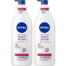 Yoğun Nemlendirici Repair & Care Vücut Losyonu 400ML, 72 Saat Nemlendirime, Kaşıntılı ve Hassa