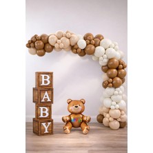 Baby Shower Parti Kutlama Seti (Ahşapbaby)