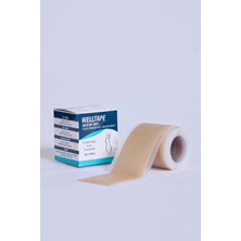 Welltape Silikon Yara Izi Giderici Bant, 4 cm x 1,5 M, Konforlu Iz Tedavisi