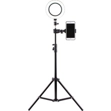 10 Inç Ring Light LED Çekim Işığı – USB Kontrollü Selfie & Makyaj Lambası, Youtuber Tikto