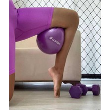 Clifton Dambıl Seti 2 kg x 2 Adet 4 kg Ağırlık Seti - 25 cm Pilates Topu 2 Li Set, Tek Ebat, 4kg