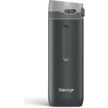 4 Action Trigger-Control Çelik Termos 500 ml Pirate Black ST-233