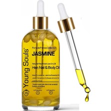 Aromatherapy Jasmine Multi Use Oil Yasemin Yüz Saç Tırnak & Vücut Bakım Kuru Yağ 100 ml