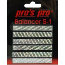 Pros Pro S-1 Balancer 6lı Tenis Raketi Dengeleyici Ağırlık Bant