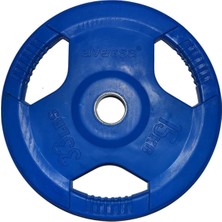 15 kg Olimpik Kauçuk Plaka Mavi MB-12111
