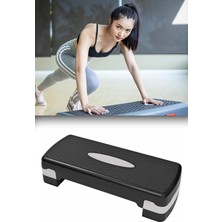 Dayanıklı Iki Kademeli Ev Için Uygun Ayarlanabilir Fitness Step Tahtası Karışık Tek Ebat