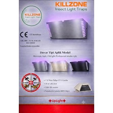 Killzone Uplight Dekoratif Sinek Tutucu Efk Cihazı (Paslanmaz Çelik)