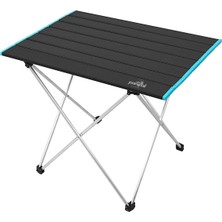 Outdoor Katlanabilir Alüminyum Kamp ve Piknik Masası, 56X41X45 Cm, 1370 Gr, 18 kg Taşıma Kapasit