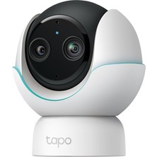 Tapo C840 2k 4mp Çift Lensli Bebek Monitörü, 360° Bebek Takibi Güvenlik Kamerası, Hd Gece Gör